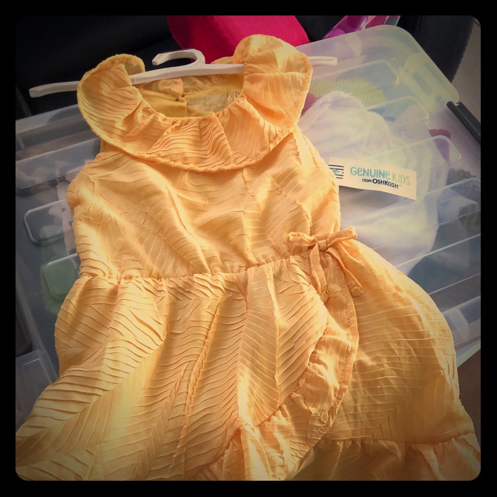 Yellow dress